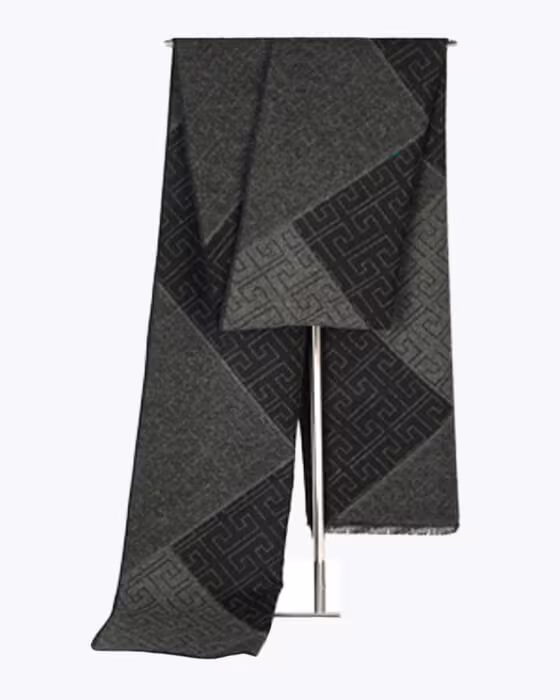 شال گردن موهر مردانه زنانه دورو طرح یونانی جوراب نوین